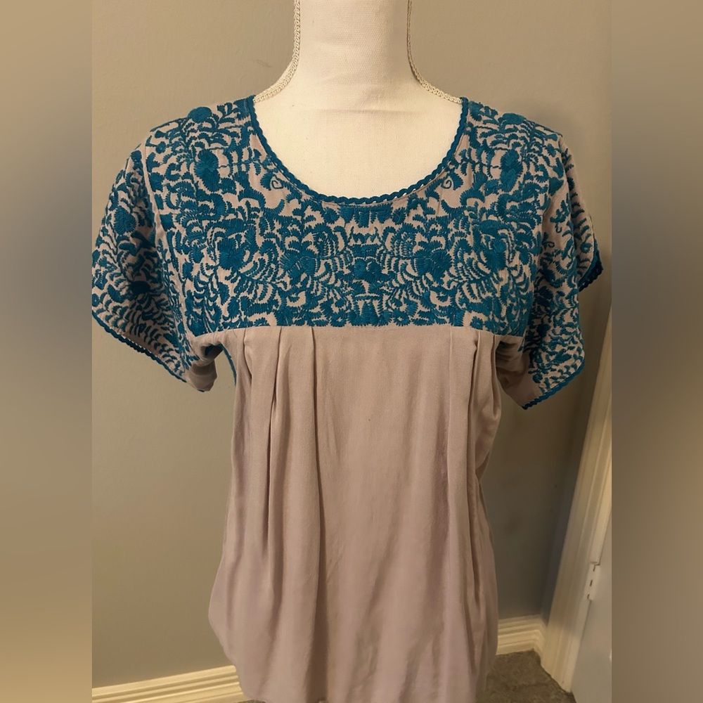 Buddy Love Embroidered Blouse